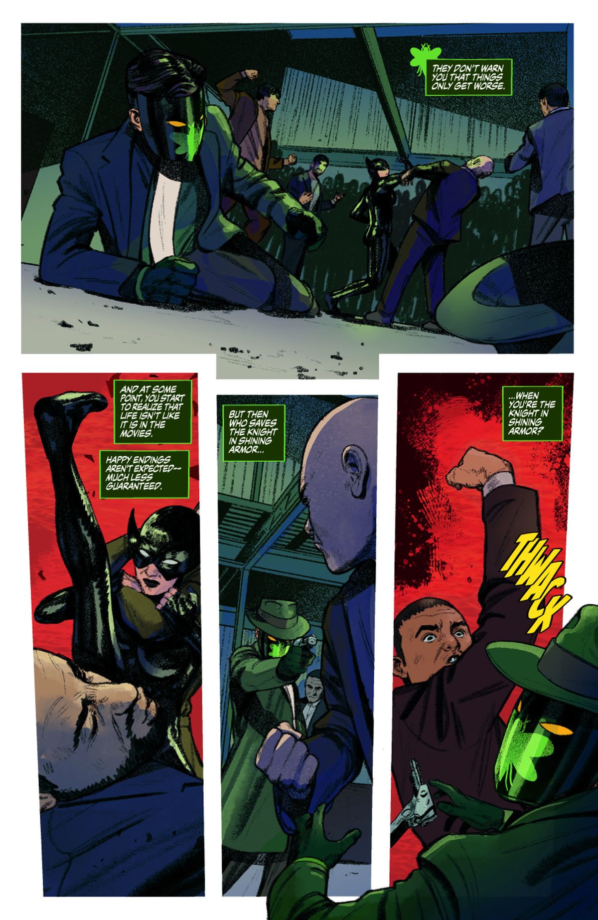 Green Hornet - Miss Fury #2 preview 1