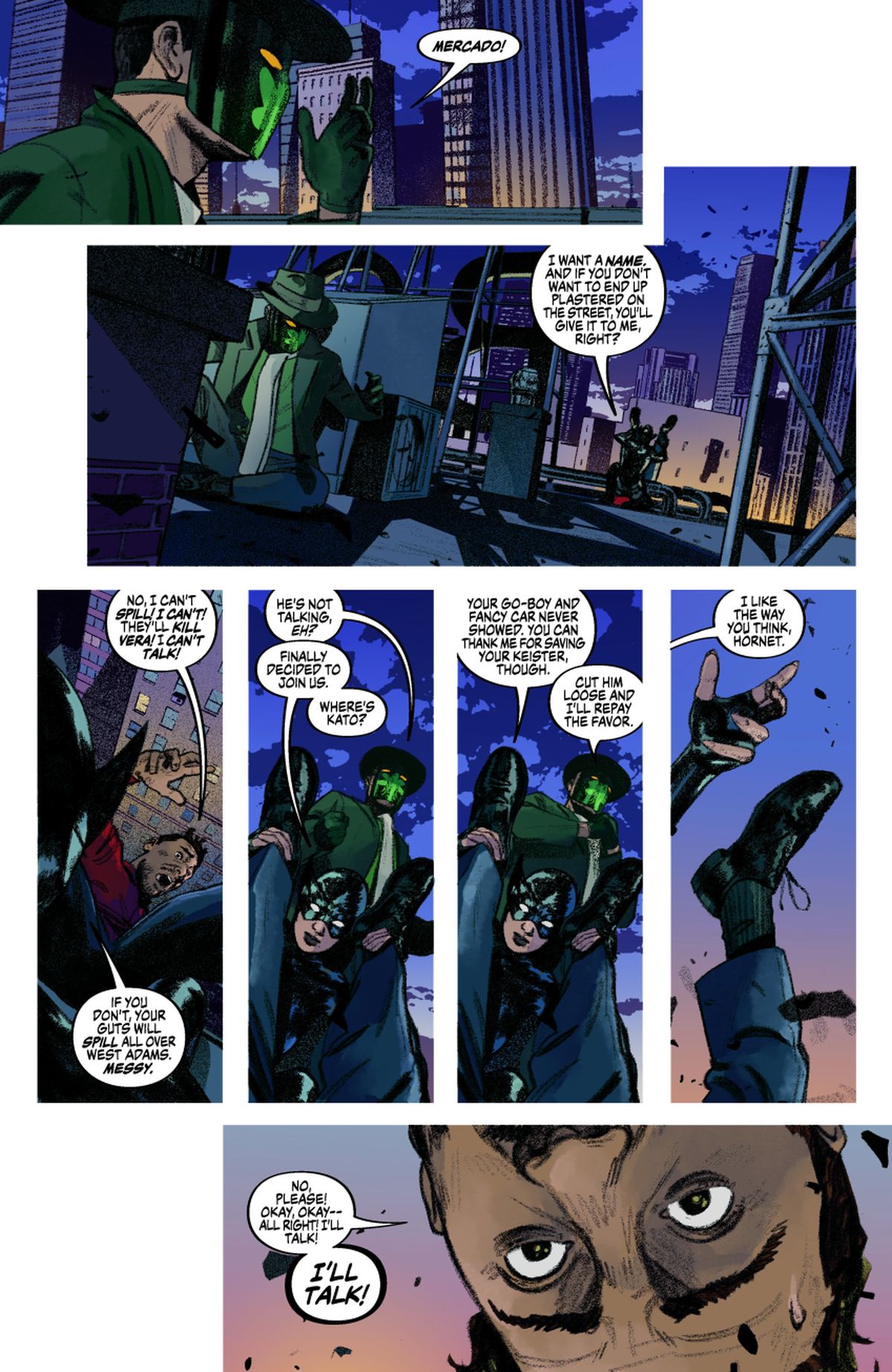Green Hornet - Miss Fury #2 preview 4