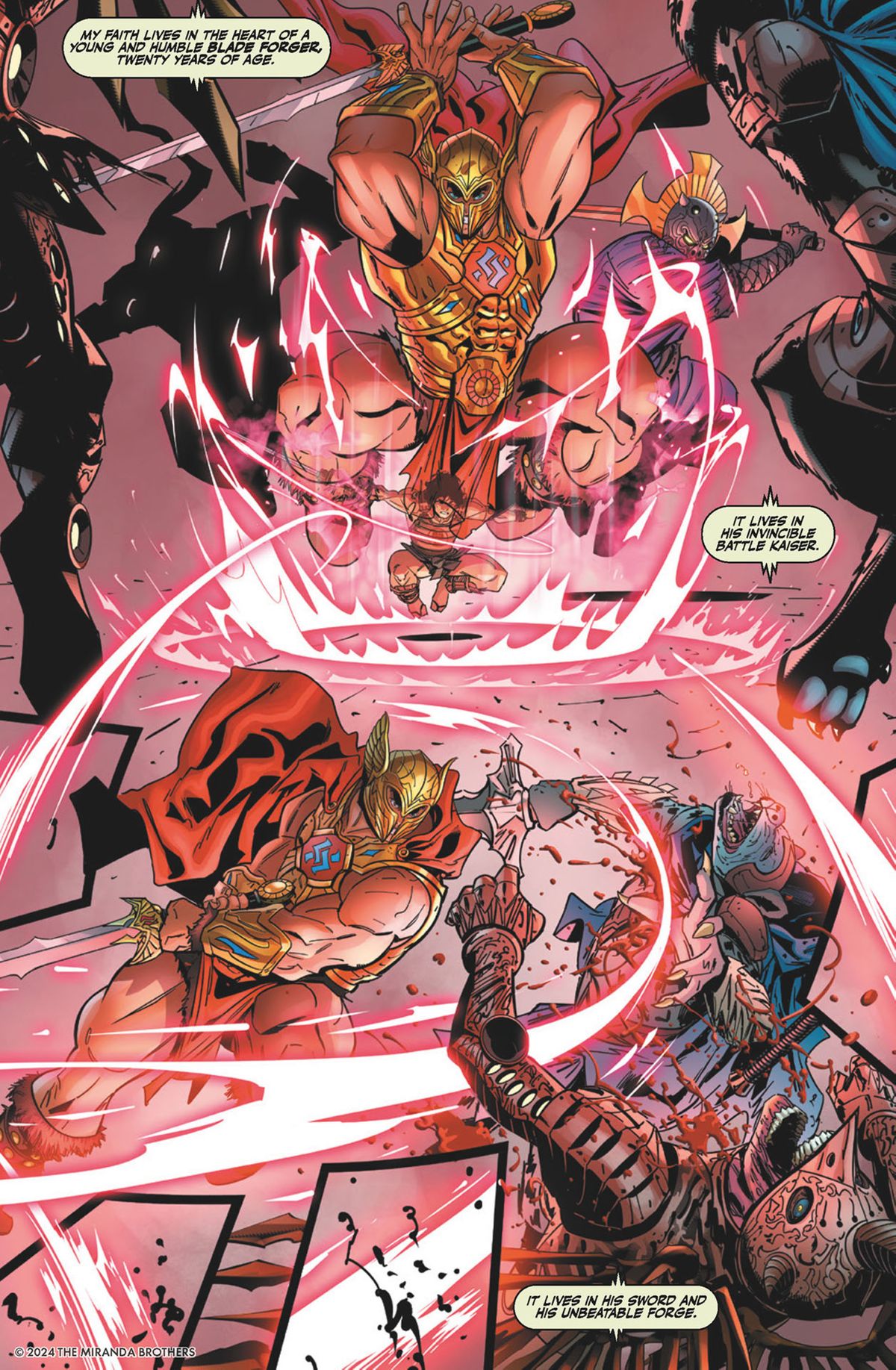 Blade Forger #1 preview 3