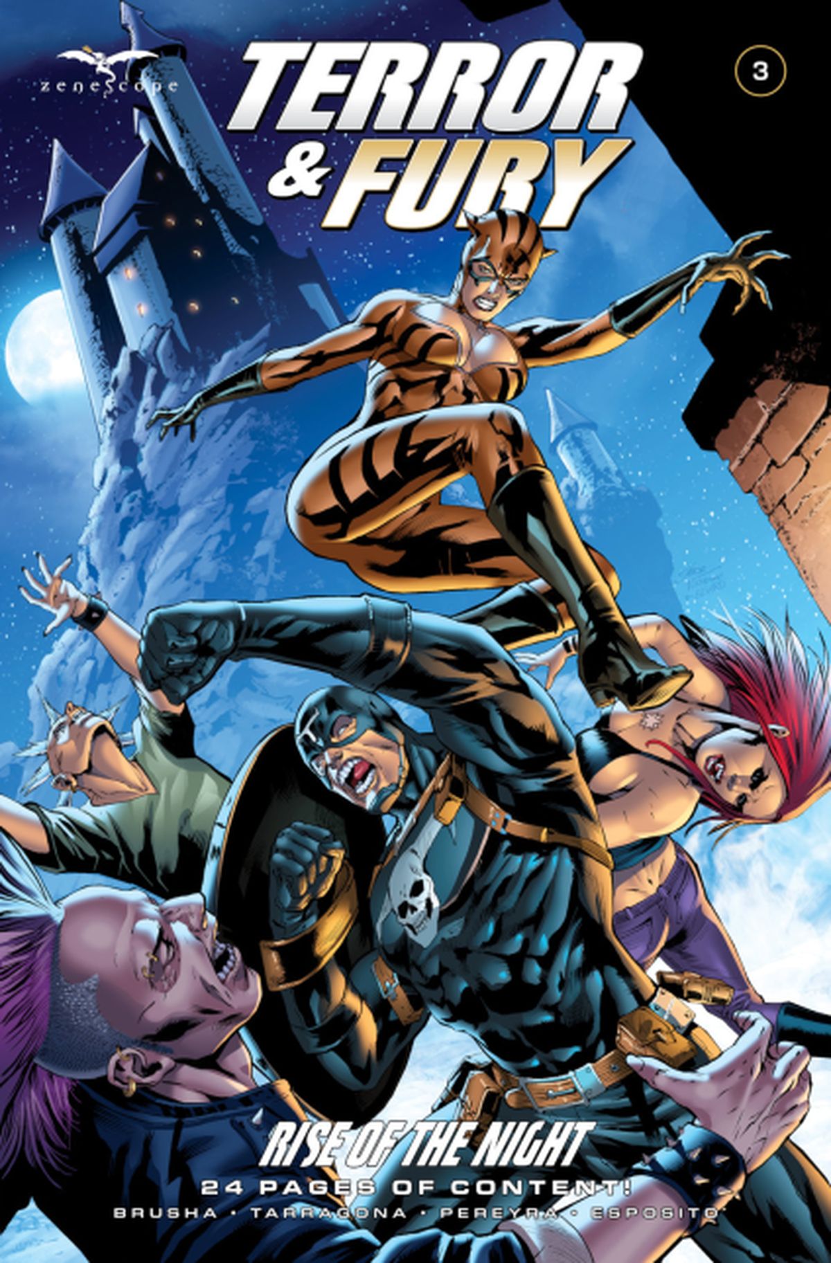 Terror and Fury #3 cover B