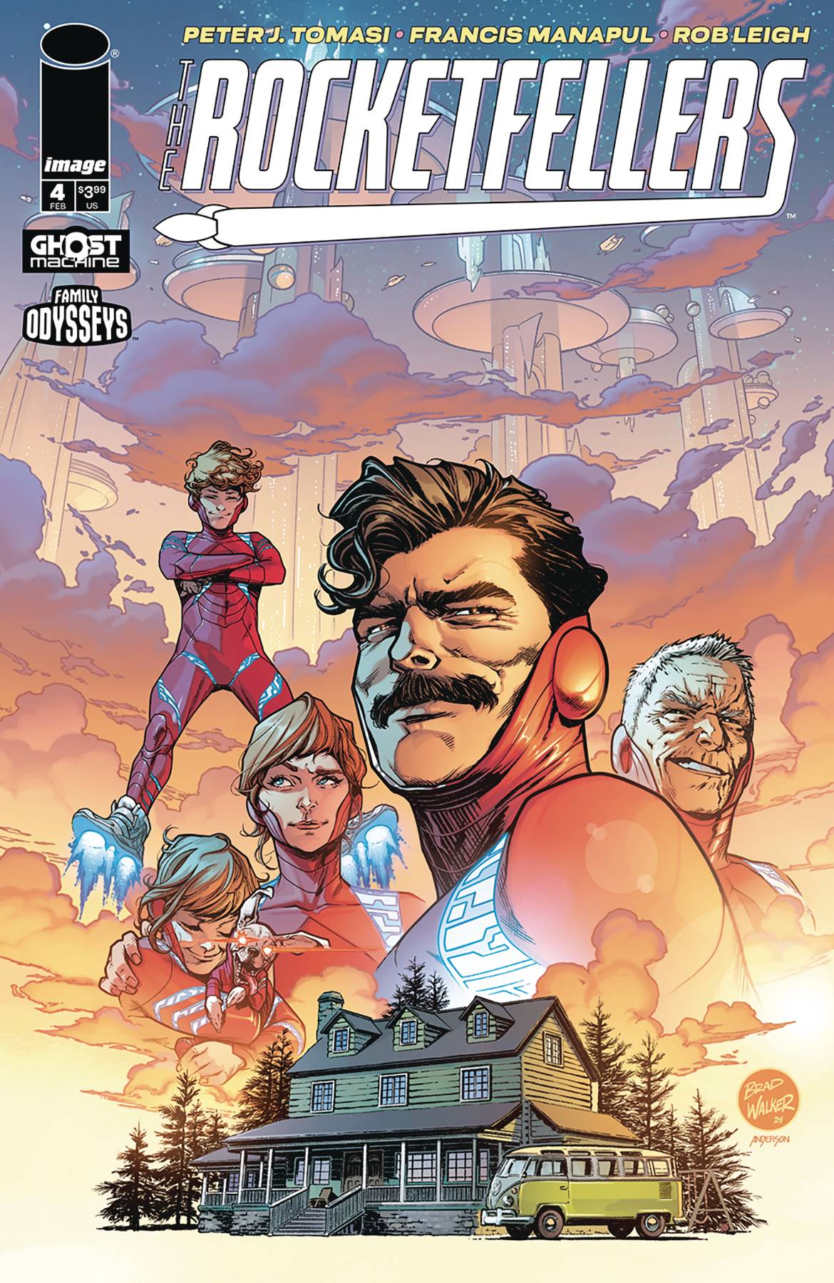 The Rocketfellers #4 cover B