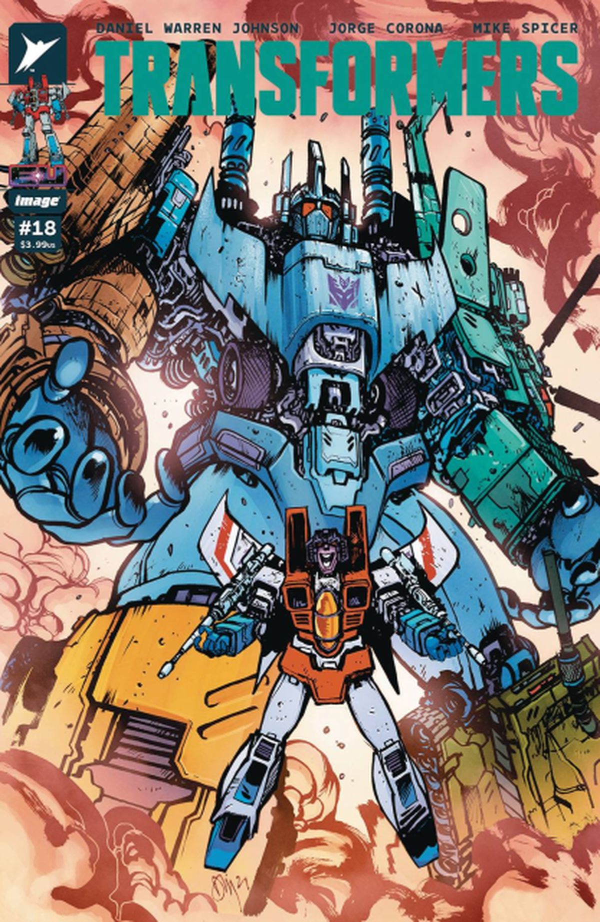 Transformers #18 cover A