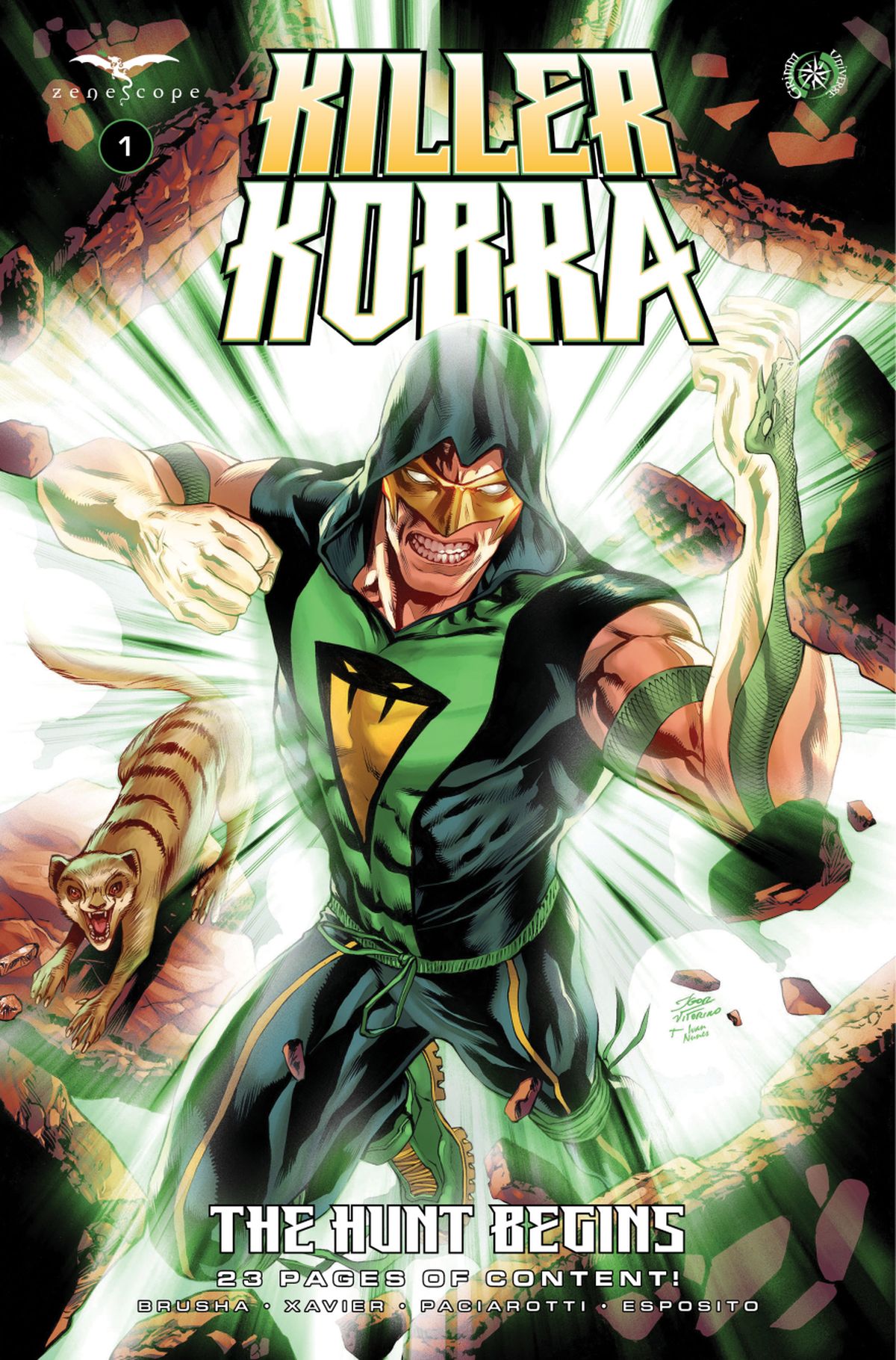 Killer Kobra #1 - The Hunt Begins preview #1