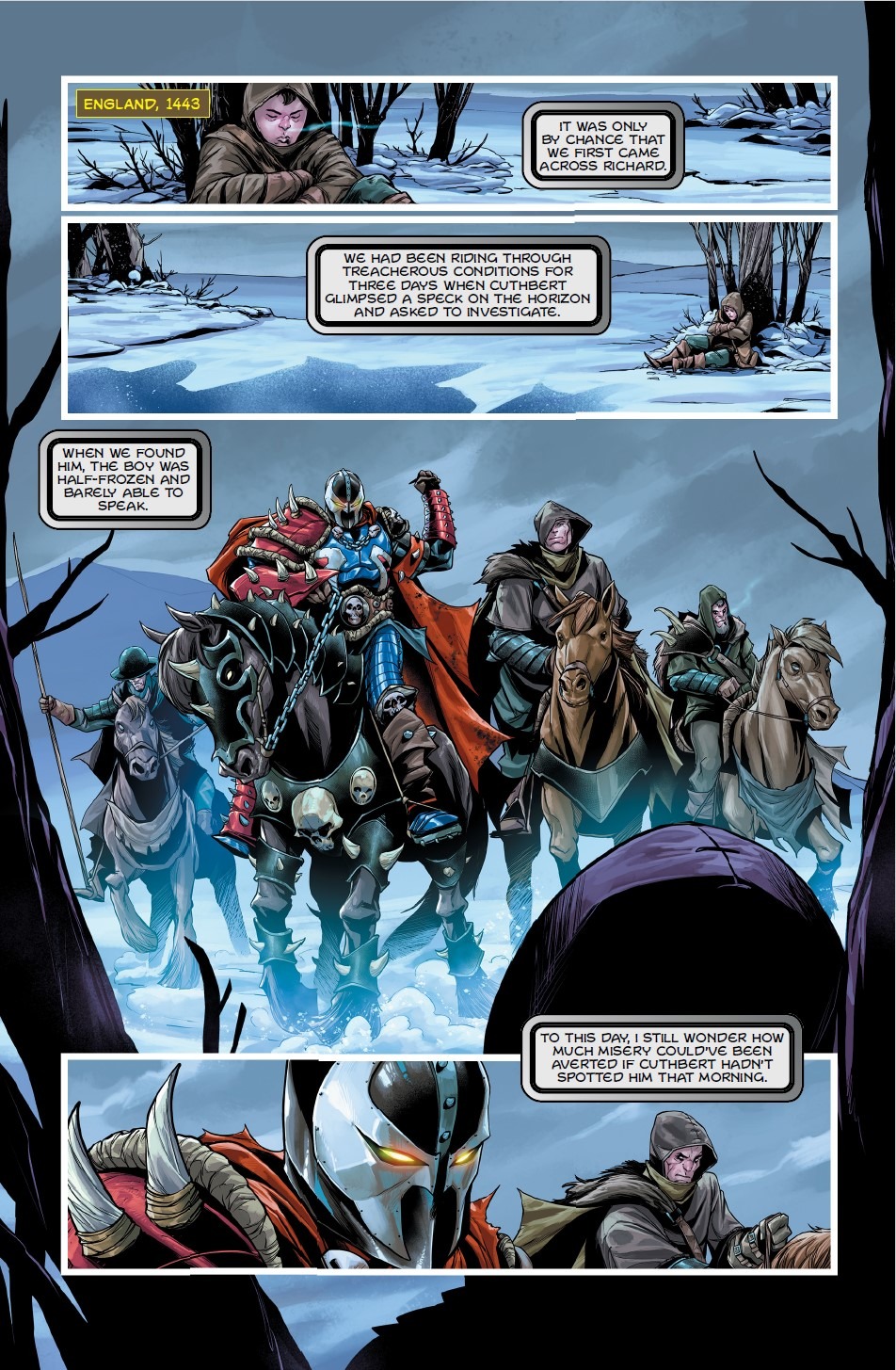 Medieval Spawn #1 preview 1