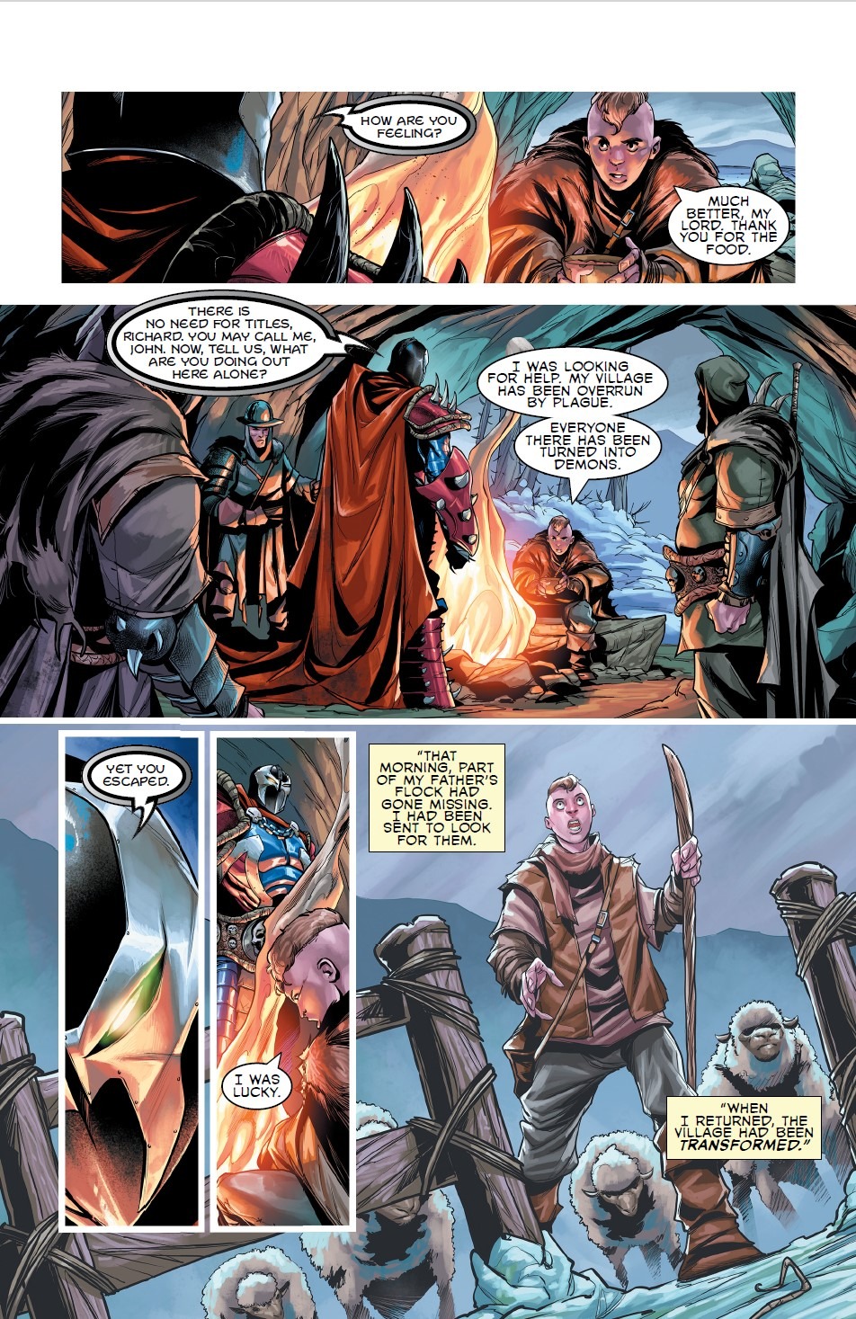 Medieval Spawn #1 preview 2