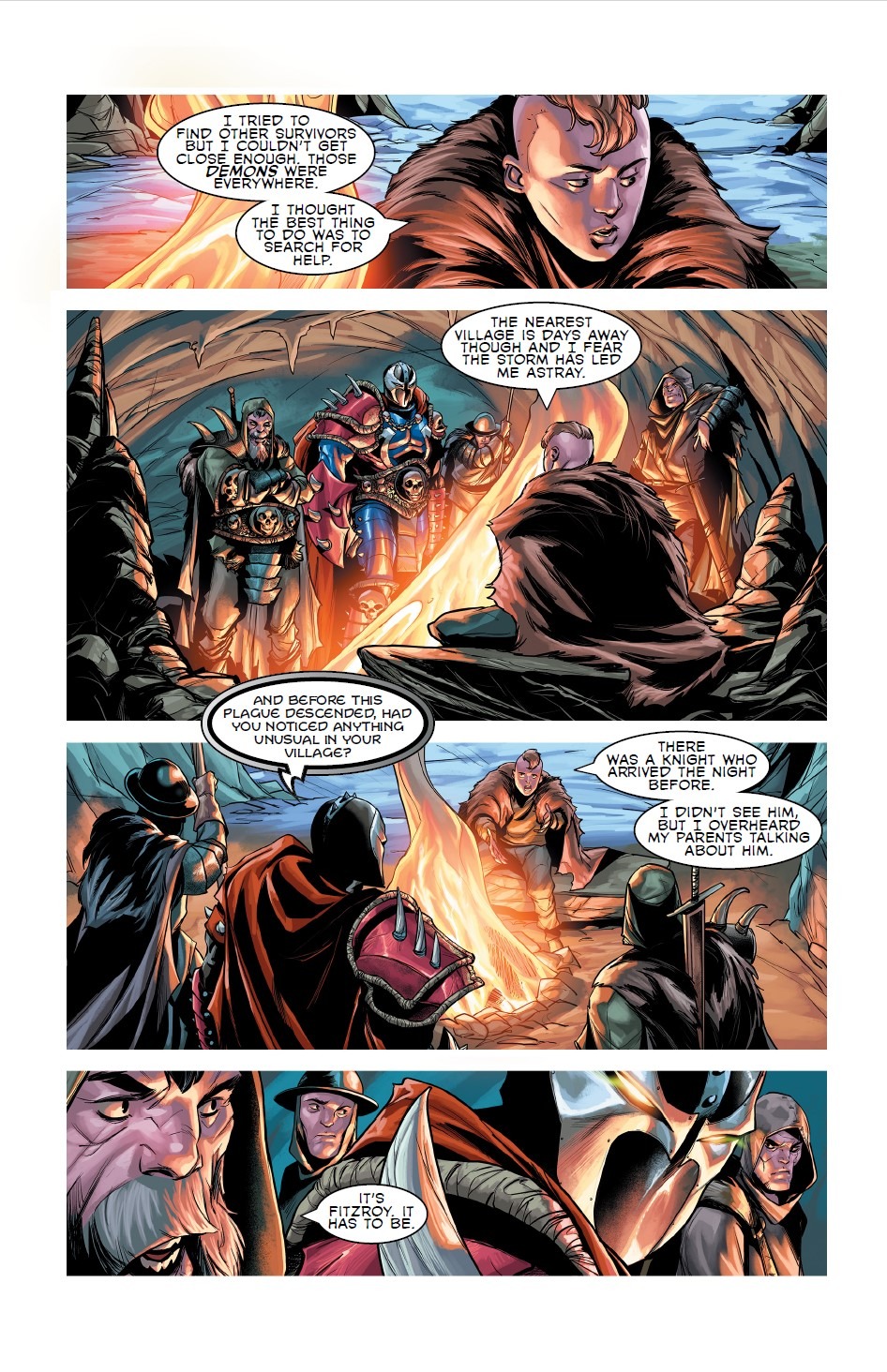Medieval Spawn #1 preview 3