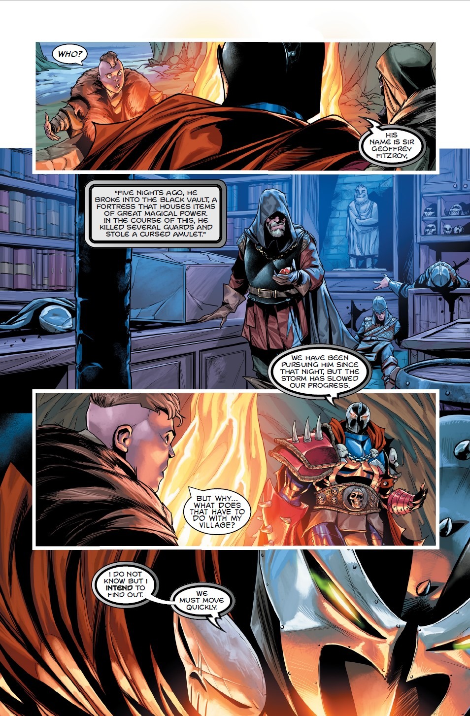 Medieval Spawn #1 preview 4