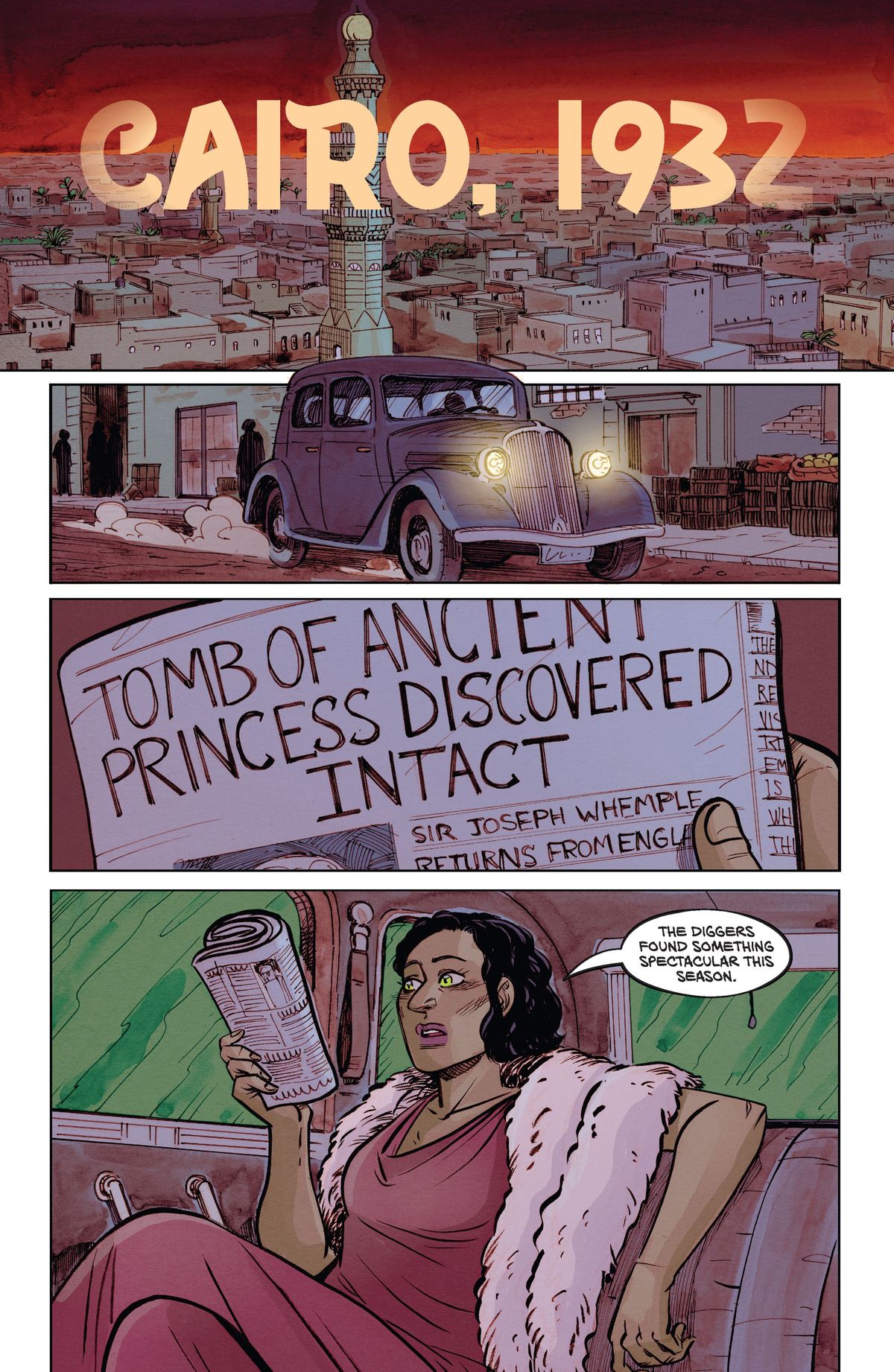 Universal Monsters - The Mummy #2 preview 1