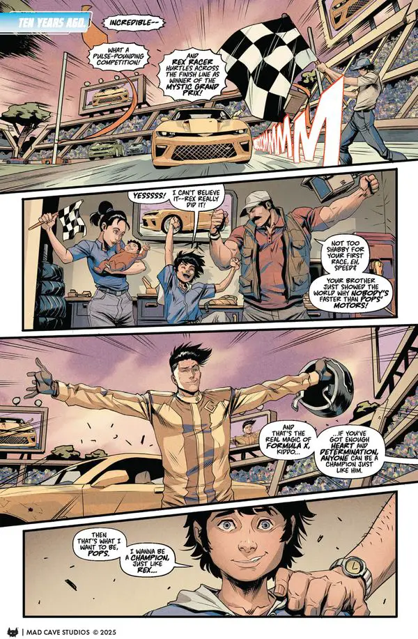 Speed Racer #1 preview 1