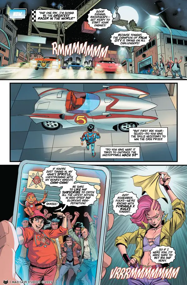 Speed Racer #1 preview 2