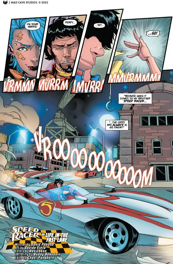 Speed Racer #1 preview 3