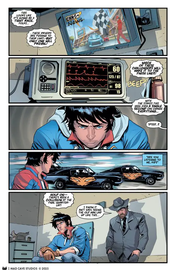 Speed Racer #2 preview 1
