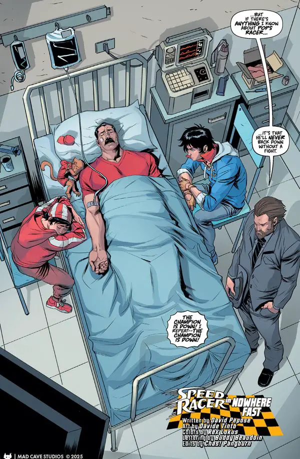 Speed Racer #2 preview 2