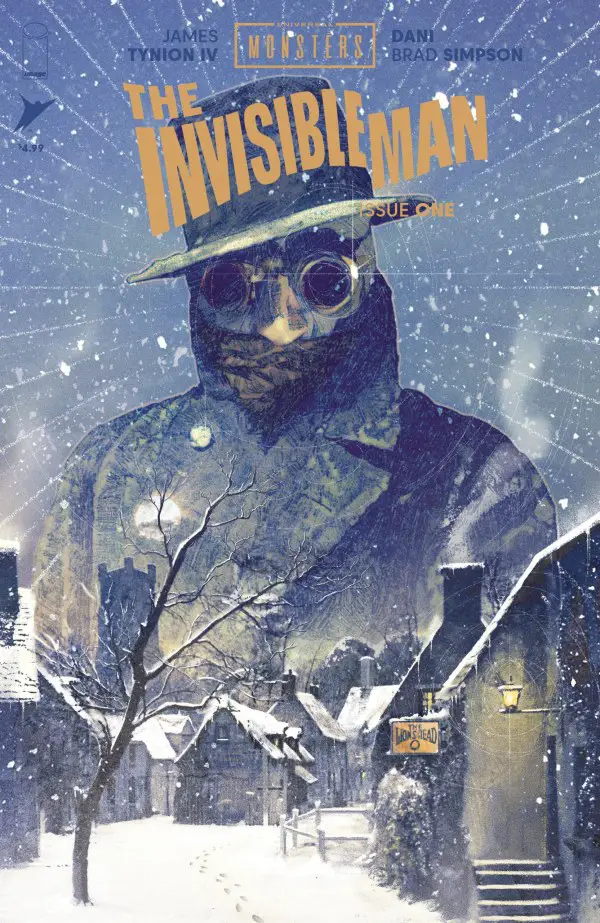 Universal Monsters - The Invisible Man #1 cover B