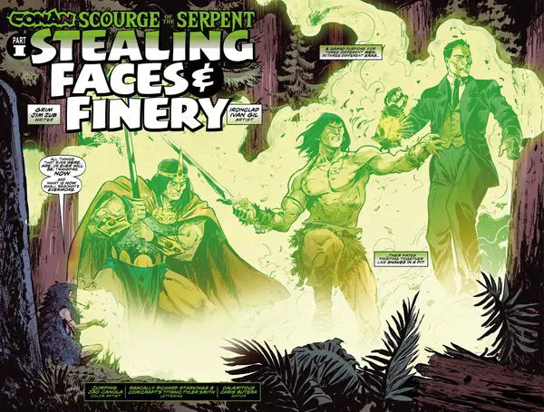 Conan - Scourge of the Serpent #1 preview 1