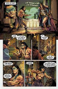 Conan - Scourge of the Serpent #1 preview 4