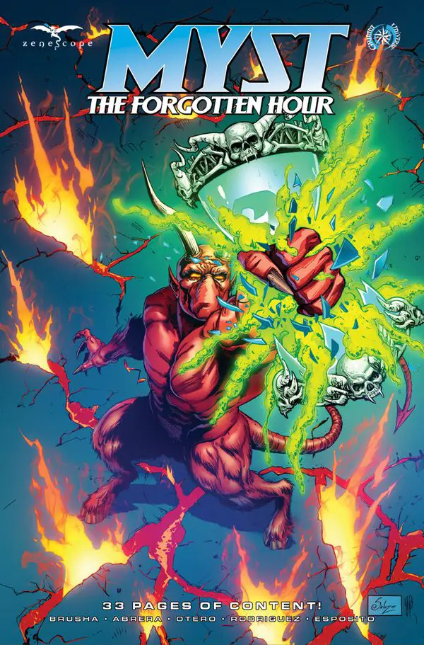 Myst - The Forgotten Hour cover B