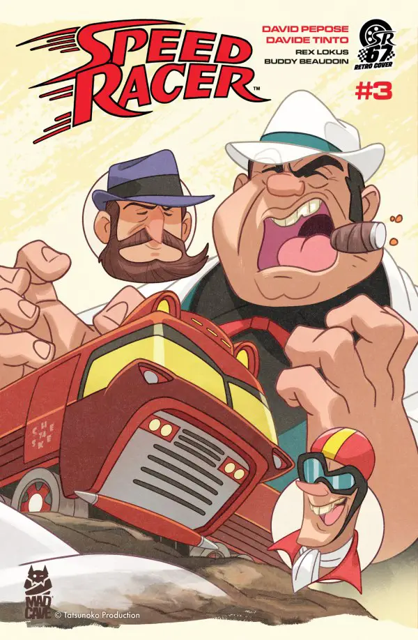 Speed Racer #3 cover B
