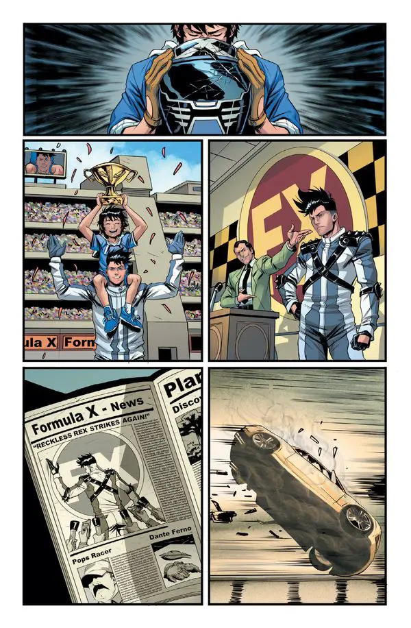 Speed Racer #3 preview 1