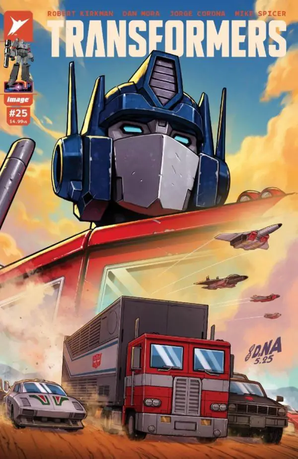 Transformers #25 cover A