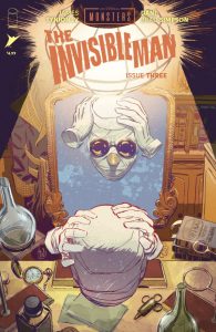 Universal Monsters - The Invisible Man #3 cover B