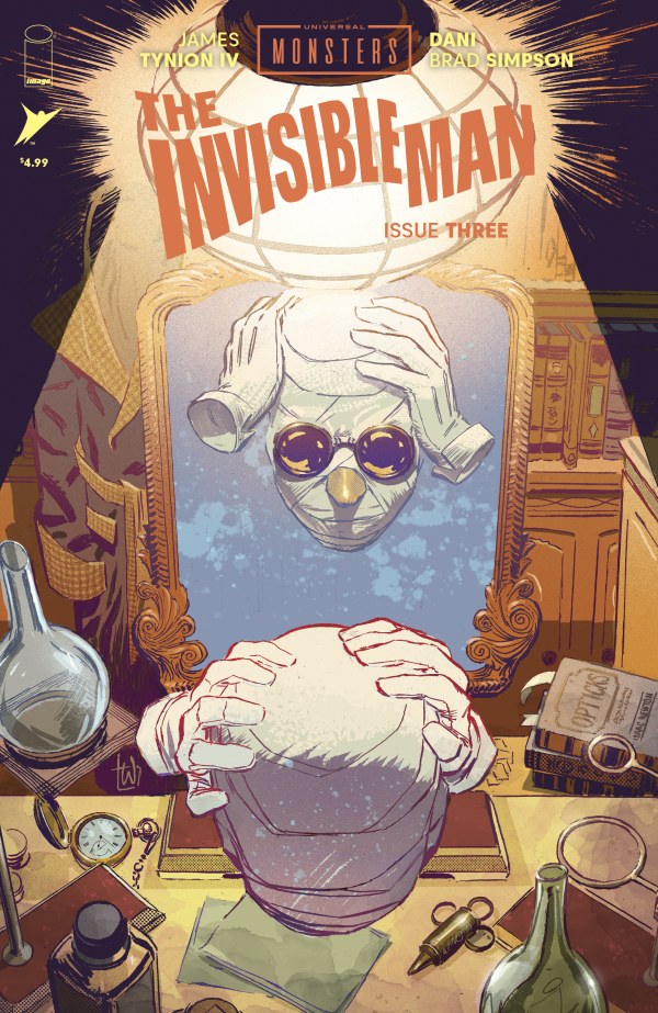 Universal Monsters - The Invisible Man #3 cover B