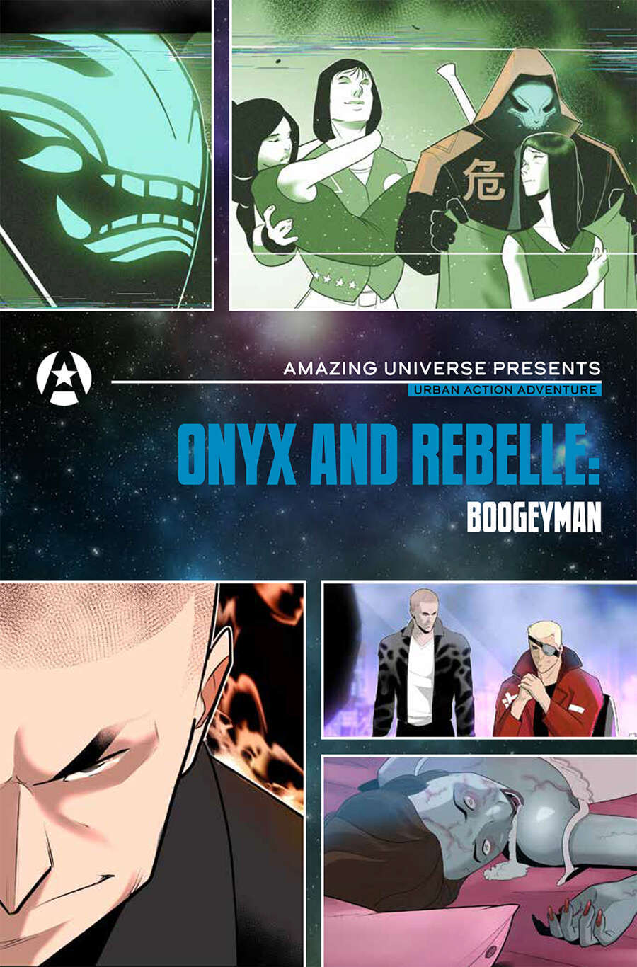 Amazing Universe Presents - Onyx and Rebelle-Boogeyman cover A