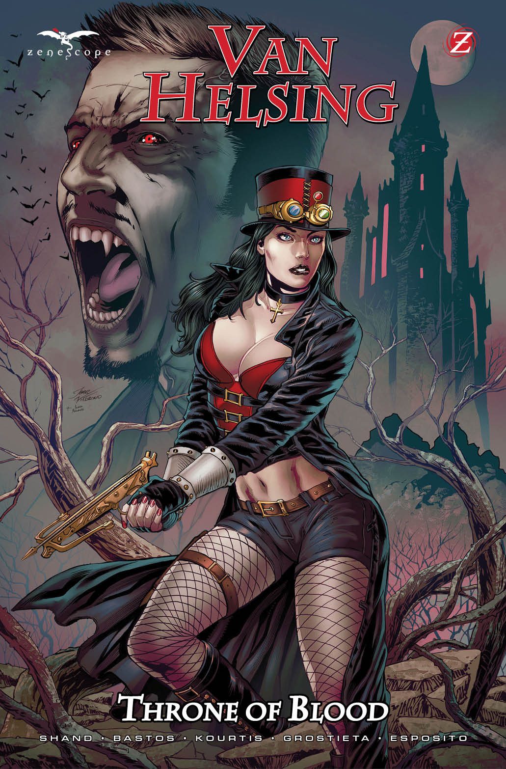 Van Helsing - Throne of Blood 1 cover B