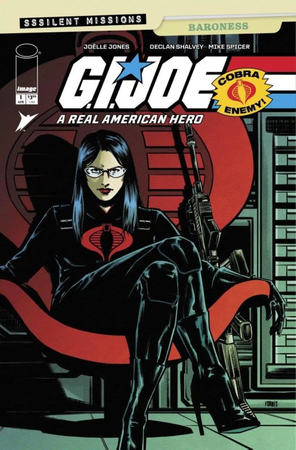 GI Joe - ARAH – Sssilent Missions - Baroness #1 cover B