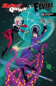 Harley Quinn X Elvira 5 Cover A