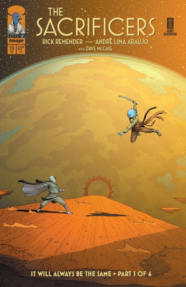 The Sacrificers 20 cover A