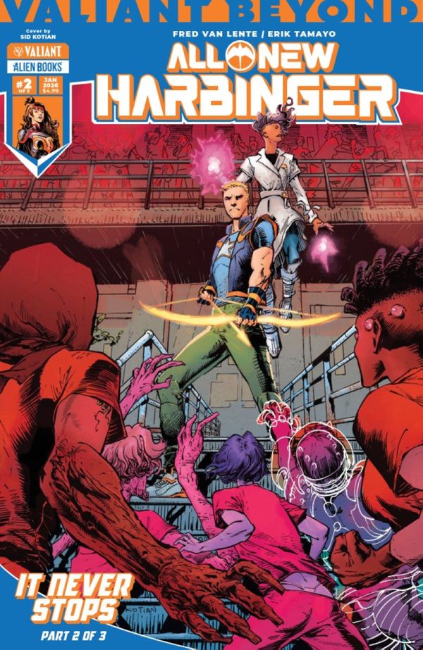 Valiant Beyond - All New Harbinger 5 cover B