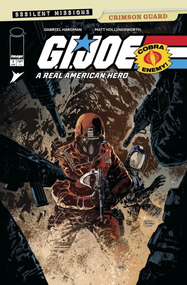 G.I. Joe - ARAH - Sssilent Missions - Crimson Guard 1 cover A