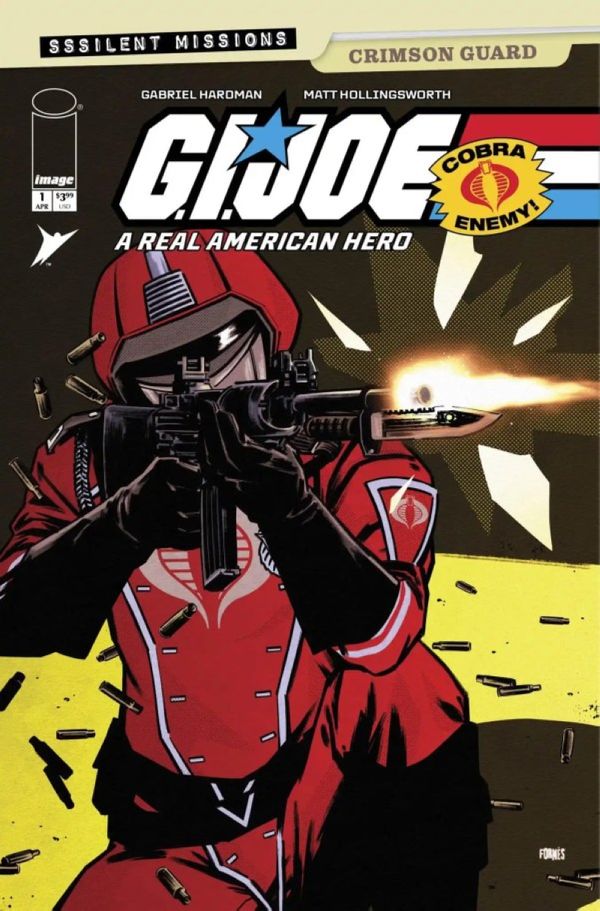 G.I. Joe - ARAH - Sssilent Missions - Crimson Guard 1 cover B