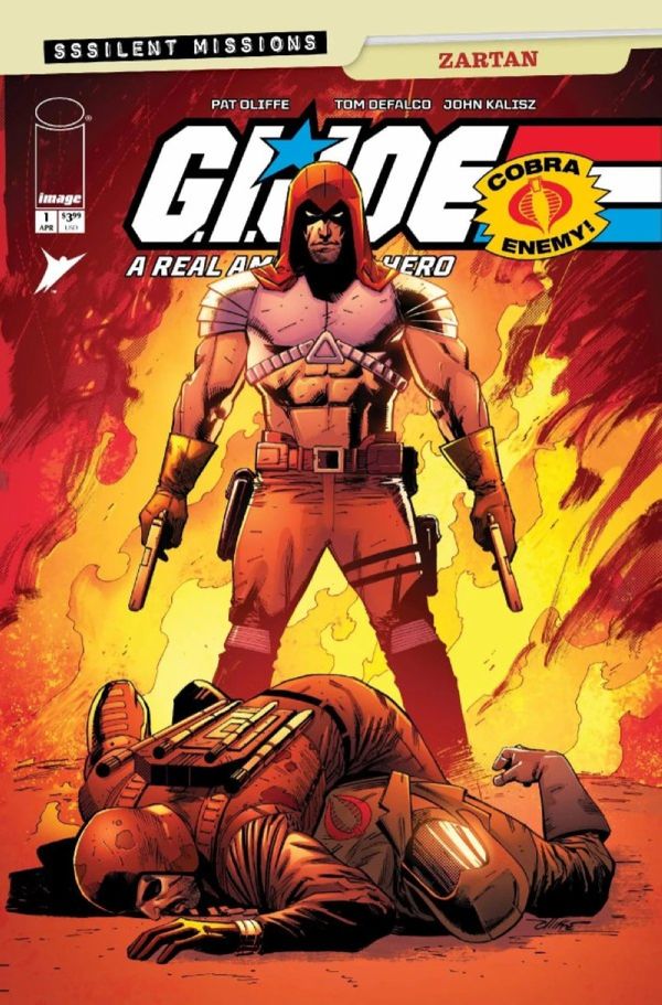 G.I. Joe - ARAH - Sssilent Missions - Zartan 1 cover A