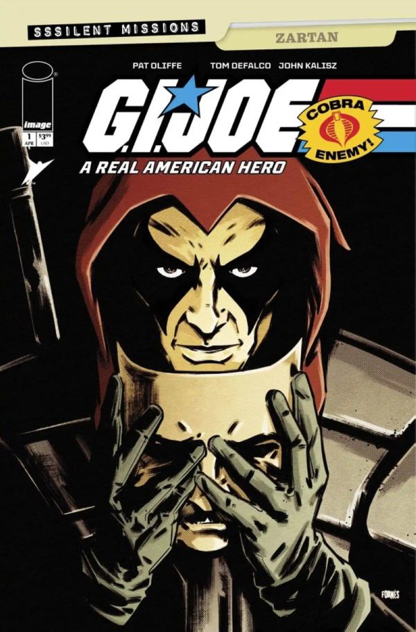G.I. Joe - ARAH - Sssilent Missions - Zartan 1 cover B