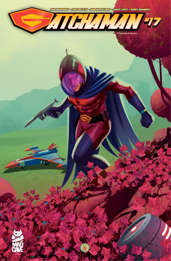 Gatchaman 17 cover A