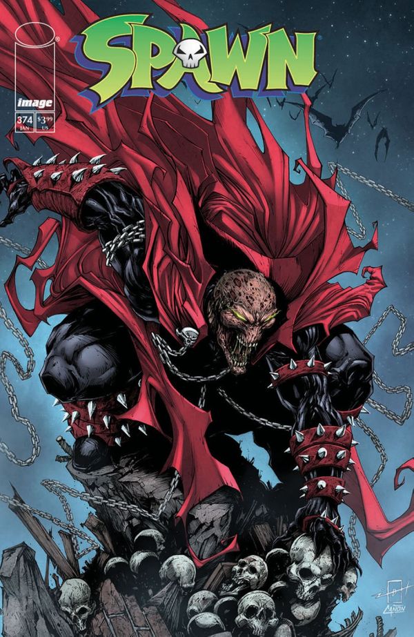 Spawn 374 cover B