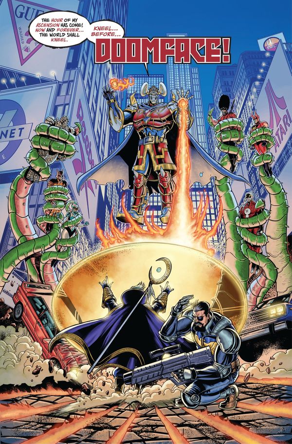 Kneel Before Doomface #1 preview 1