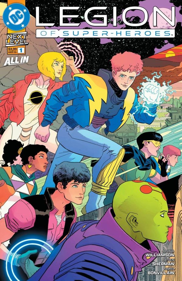 Legion of Super-Heroes 1 cover A