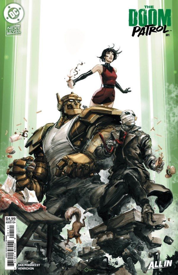 The Doom Patrol 1 cover B