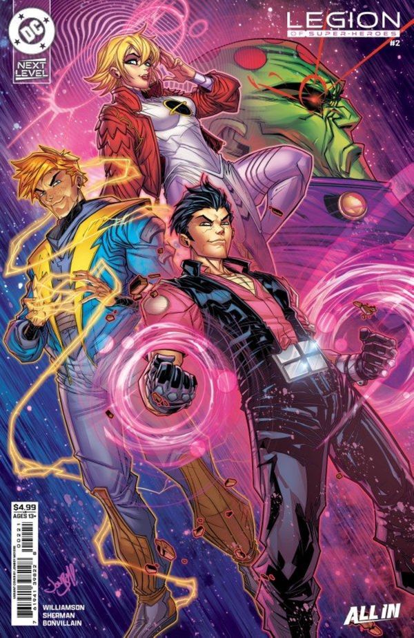 Legion of Super-Heroes 2 cover B
