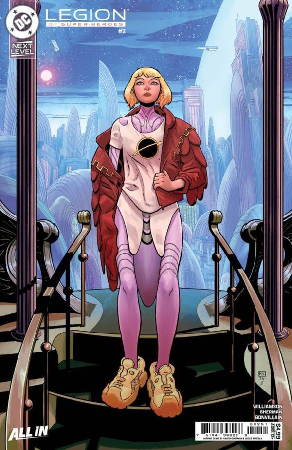 Legion of Super-Heroes 2 cover E