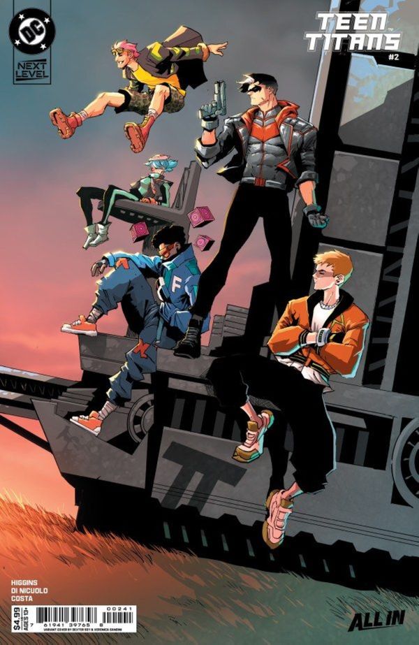 Teen titans 2 cover D