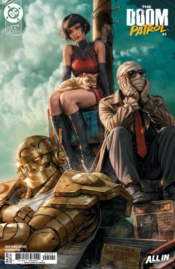 the Doom Patrol 2 cover B