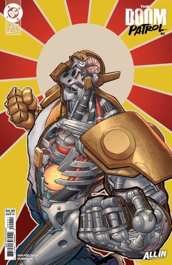 the Doom Patrol 2 cover D
